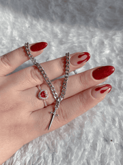 Bound By Love Ring & Bracelet Set